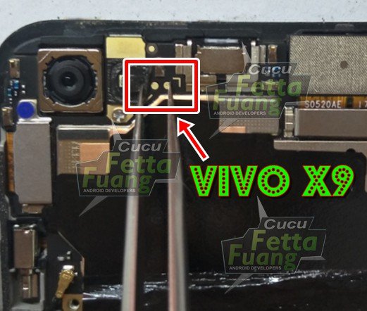 Vivo X9 Test Point / EDL Point